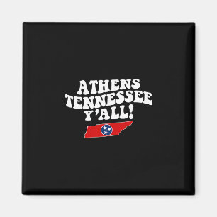 Athens Tennessee Y'all Tn Südstaaten Urlaub Magnet