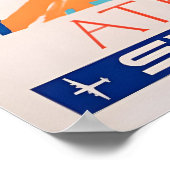 Athens Travel Poster Greece Art Greek Print Swissa (Ecke)