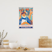 Athens Travel Poster Greece Art Greek Print Swissa (Küche)