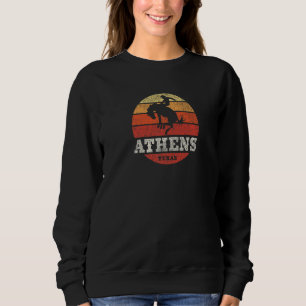Athens TX Vintag Country Western Retro Sweatshirt