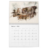 ATHENS WATERCOLORS CALENDAR KALENDER (Feb 2026)