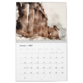 ATHENS WATERCOLORS CALENDAR KALENDER (Jan 2027)