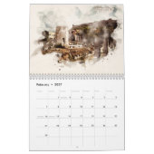 ATHENS WATERCOLORS CALENDAR KALENDER (Feb 2027)
