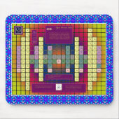 Äther-Physik-Modell-Mausunterlage Mousepad (Vorne)