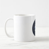 äthereum Symbol grunge Kryptowährungsgeld Kaffeetasse (Links)