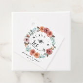 Ätherisch, Bienenmilch, Blütenpfirsich Geschenkanhänger (Beispiel)