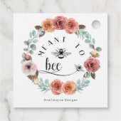 Ätherisch, Bienenmilch, Blütenpfirsich Geschenkanhänger (Rückseite)