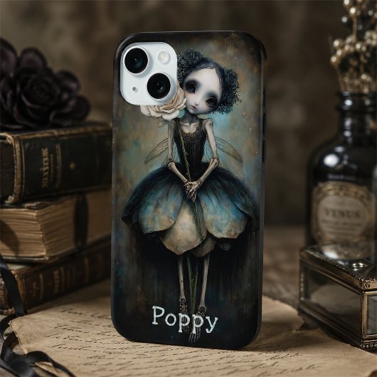 Ätherisch Gothic Whimsical Fee Dunkel Personalisie Case-Mate iPhone Hülle