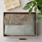 Ätherisch, Pampas Grass Field, Mixed Media Effect Seidenpapier (Geschenk)