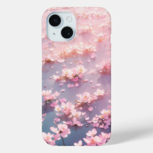 Ätherisch rosa Blüten schweben auf Wasser Case-Mate iPhone Hülle
