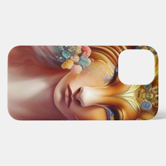 Ätherisch Spiritueller Geistführer Lion iPhone Hülle (Rückseite (Horizontal))