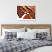 Ätherische Abstraktionen: Abstrakte Leinwand Kunst (Insitu (Schlafzimmer))