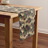 ätherische Bedrohung - gotisches botanisches Desig Kurzer Tischläufer (Beispiel)