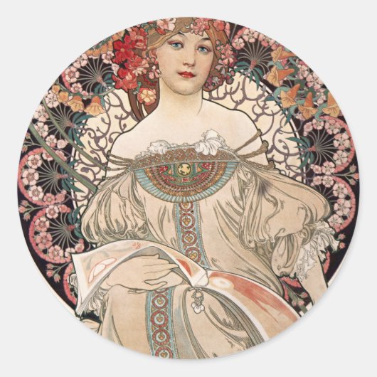 ätherische Bilanz Runder Aufkleber (Vorderseite)