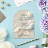 Ätherische Bliss Akryllische Einladungen (Insitu (Hochzeit))