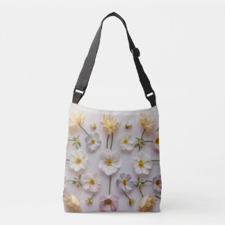 Ätherische Blüten florale Dreamscape-Tasche Tragetaschen Mit Langen Trägern