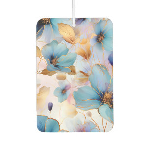 Ätherische Blüten in weichen Pastellen Alkohol Tin Autolufterfrischer