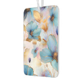 Ätherische Blüten in weichen Pastellen Alkohol Tin Autolufterfrischer (Links)