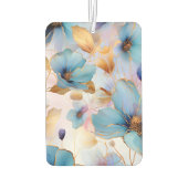 Ätherische Blüten in weichen Pastellen Alkohol Tin Autolufterfrischer (Rückseite)