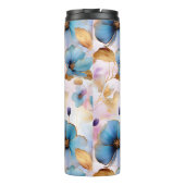 Ätherische Blüten in weichen Pastellen Alkohol Tin Thermosbecher (Rückseite)