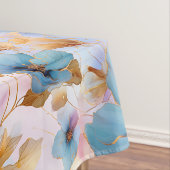 Ätherische Blüten in weichen Pastellen Alkohol Tin Tischdecke (Beispiel)