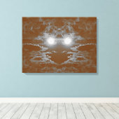 Ätherische Darstellung: Zeitverbände Leinwanddruck (Insitu (Holzboden))