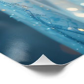 ätherische Doppelbeleuchtung Poster (Ecke)