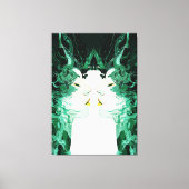 Ätherische Dualität - Spiegelreflexion Leinwanddruck (Vorderseite)