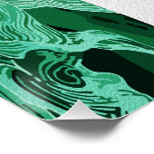 Ätherische Dualität - Spiegelreflexion Poster (Ecke)