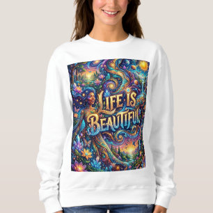 Ätherische Echos: Wo das Universum auf die Seele t Sweatshirt