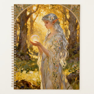Ätherische Elfenjungfrau im Jugendstil Planer