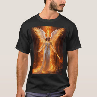Ätherische Erwachung: Geist und Flamme T-Shirt