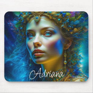 Ätherische Fantasy-Kunst Prinzessin Göttin und Juw Mousepad