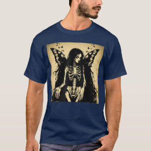 Ätherische Feen-Gotik-Dunkle-Kunst-Ästhetik-Grunge T-Shirt
