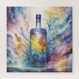 Ätherische Flüstern - Magische Trankflasche Puzzle