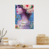 Ätherische Frauen, Geistführer, Engel, Fee Poster (Küche)