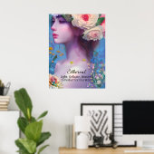 Ätherische Frauen, Geistführer, Engel, Fee Poster (Heimbüro)