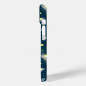 Ätherische glühende Glühwürmchen im Nachtmuster Case-Mate iPhone Hülle (Rückseite / Links)