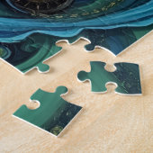 Ätherische Göttin: Fusion von Kunst und Fantasie Puzzle (Seite)