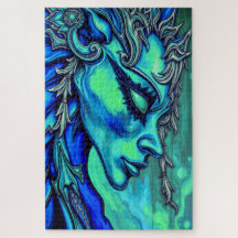 Ätherische Göttin: Fusion von Kunst und Fantasie