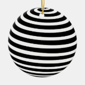 Ätherische Harmonie: Abstrakte Sphäre Keramik Ornament (Vorne)