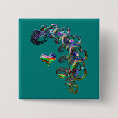 Ätherische Herzkaskade Button (Vorderseite)