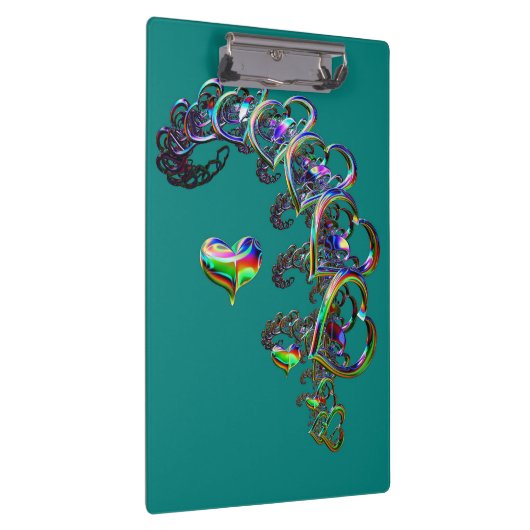 Ätherische Herzkaskade Klemmbrett (Rechts)