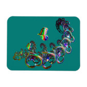 Ätherische Herzkaskade Magnet (Horizontal)