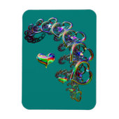 Ätherische Herzkaskade Magnet (Vertikal)