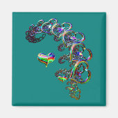 Ätherische Herzkaskade Magnet (Vorne)