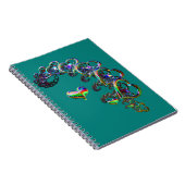 Ätherische Herzkaskade Notizblock (Rechte Seite)