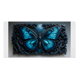 Ätherische Keramik Butterfly Poster