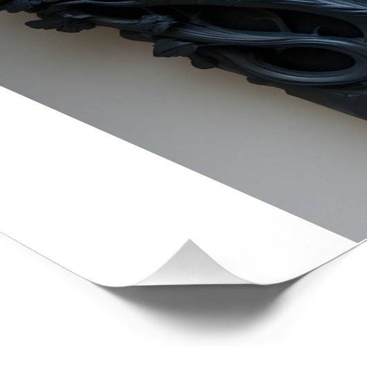 Ätherische Keramik Butterfly Poster (Ecke)