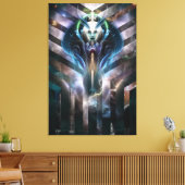 Ätherische Königin von Galaxy Canvas drucken Leinwanddruck (Insitu (Wohnzimmer))